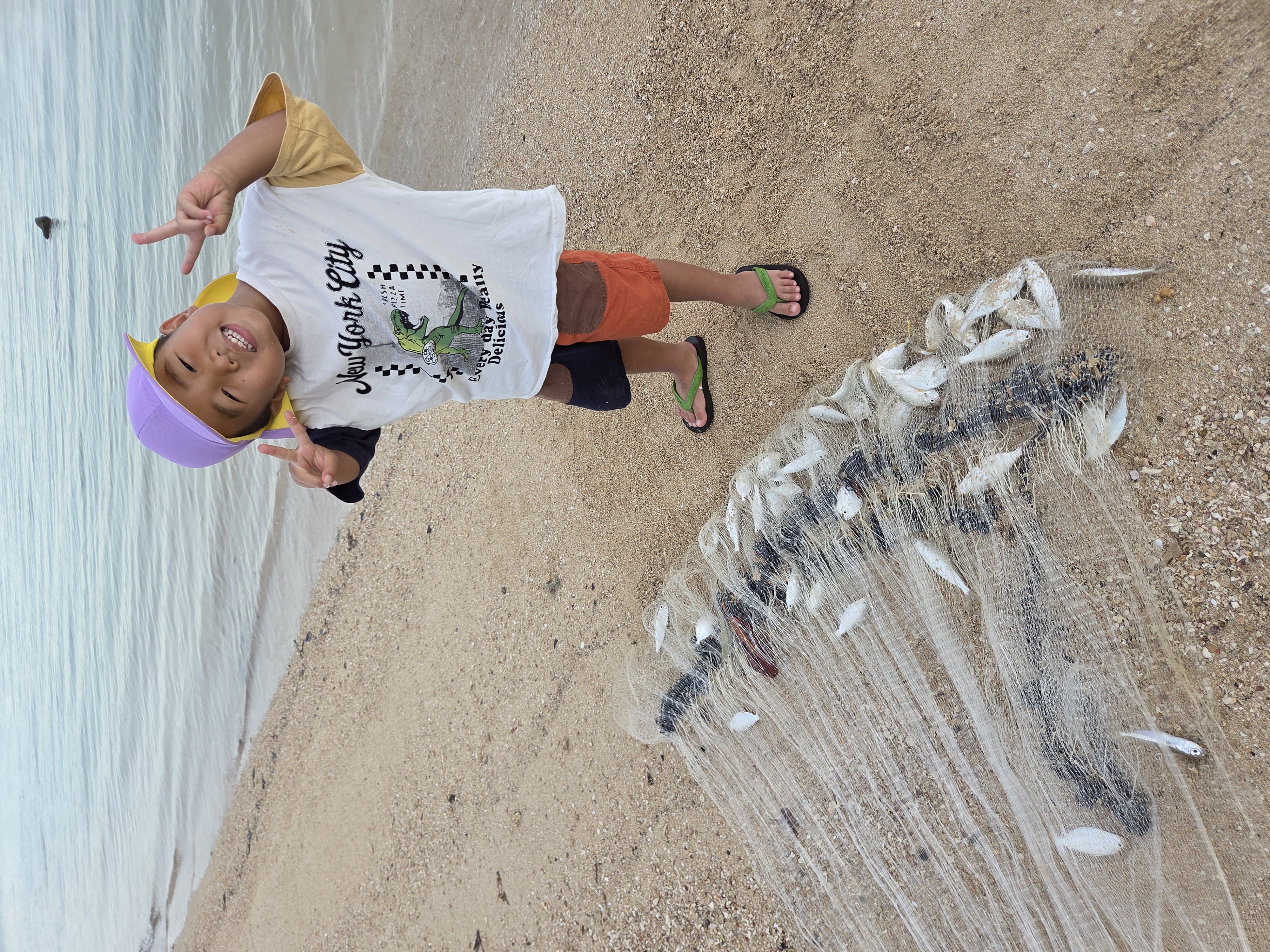 石垣島 投網釣り体験｜浜ちゃんの島遊び